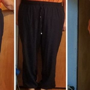 Pants, elastic at bottom